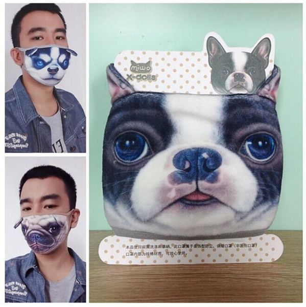 

designer face mask 3d cartoon pure cotton mask dustproof breathable version of pm2.5 activated carbon face masks
