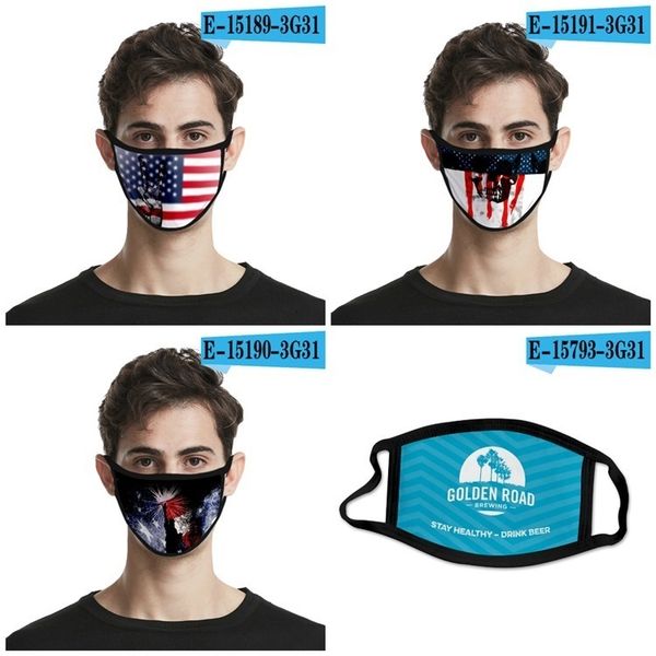 

day ice printed 3d digital silk independence cloth face washable reusable dust mask t3i5778 zpro