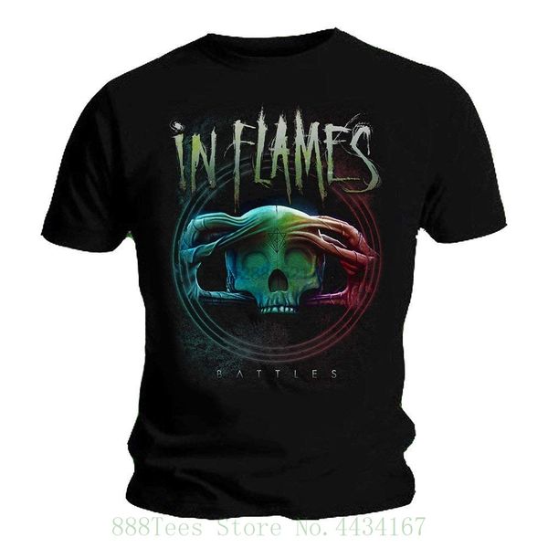 

in flames official t shirt heavy metal battles circle album l t shirt short sleeve mens sport hooded sweatshirt hoodie