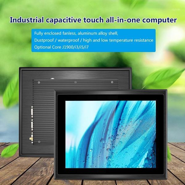 

10 12 15 17 inch industrial pc waterproof, dustproof, fanless cooling all in one pc whit capacitive touch 4g ram, 250g ssd, wifi1