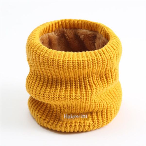 

scarves women winter scarf warm ring neck snood knitted solid cashmere thick fur female scarfs men collar bandana 2021, Blue;gray