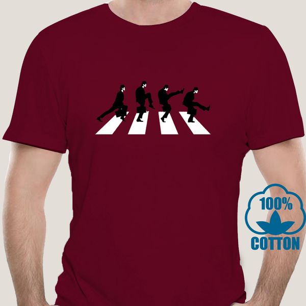 

0415a t shirt monty python министерство глупых ходит футболку printed тенниску с коротким рукавом повседневная tee спорта с капюшоном hoodie
