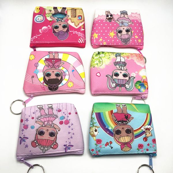 

surprise doll wallet lol doll girls wallet kids lol dolls cartoon party coin purse gift