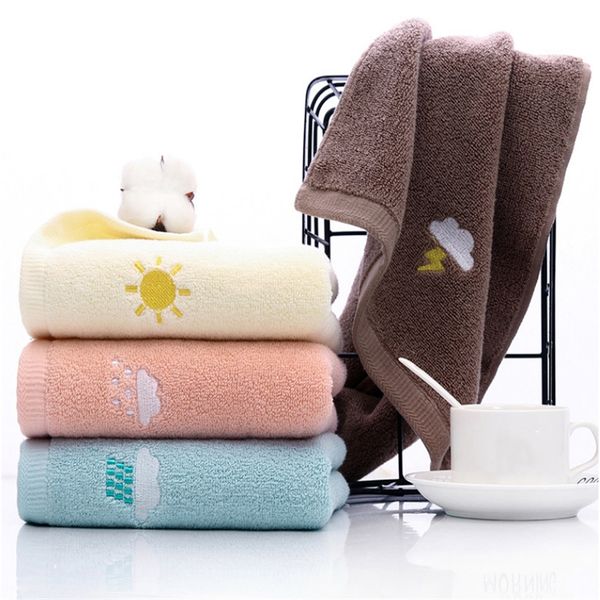 

luxury high quality soft вышитые полотенца ванная сильно водопоглотителе пляж adult полотенце 100% хлопок 34x75cm