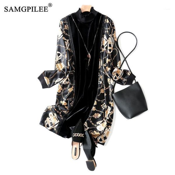 

autumn winter clothes for women casual dress a-line patchwork full sleeve plus size dress empire turtleneck dresses for women1, Black;gray