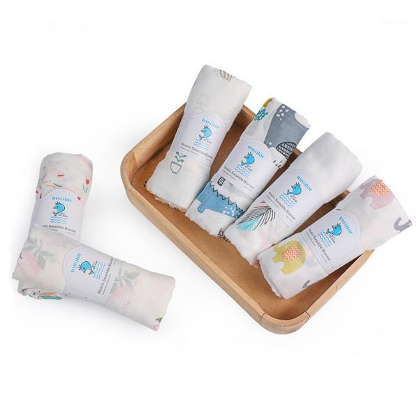 

muslin baby cotton blanket 130x110cm squares infant swaddle fabric receiving blankets stroller cover kids bedroom sheets bedding1