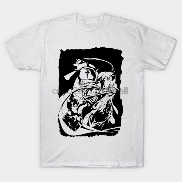 

mens t-shirt cartoon fun t-shirt edward and aplhonse elric fullmetal alchemist t shirt sport hooded sweatshirt hoodie