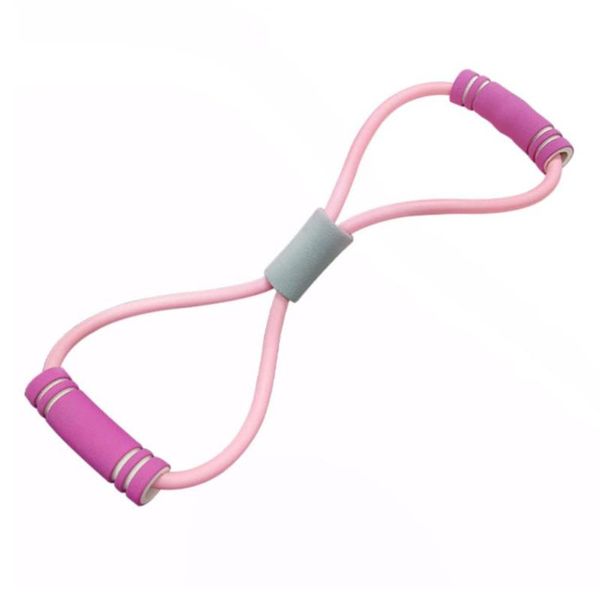 

8-shaped tension rope breast expander improve hunchback yoga convenient bodybuilding tools figure puller