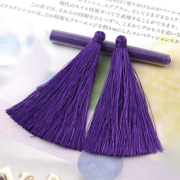 

10pcs handmade 65mm long thick big tassels 100 rayon silk tassel for diy accessories jewelry findings earring accessories h bbyzbu
