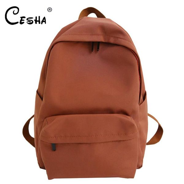 

cesha мода blank школьный рюкзак женский высокого качества водонепроницаемый нейлон девушки книги сумка довольно стиль мешок школы satchel b