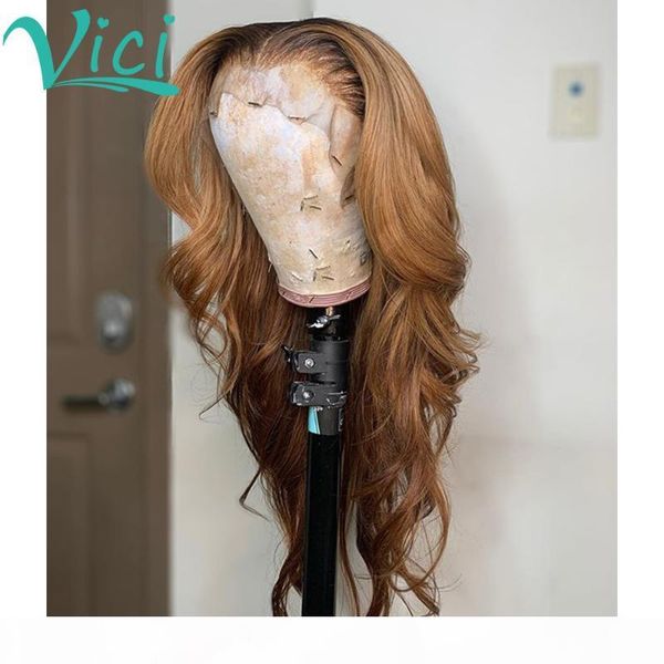 

colored blonde lace front wig for black women honey blonde wig human hair pre plucked 13x6 frontal wigs brazilian human hair, Black;brown