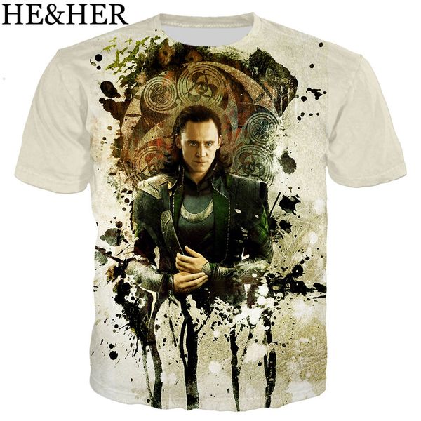 

thor the dark world loki 3d print shirts harajuku oversized funny men clothing