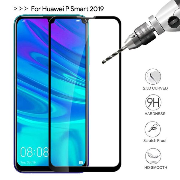 

9d tempered glass for huawei p30 lite p20 pro p smart z 2019 protective glass for huawei mate 20 30 lite screen wmtbse dh_niceshop