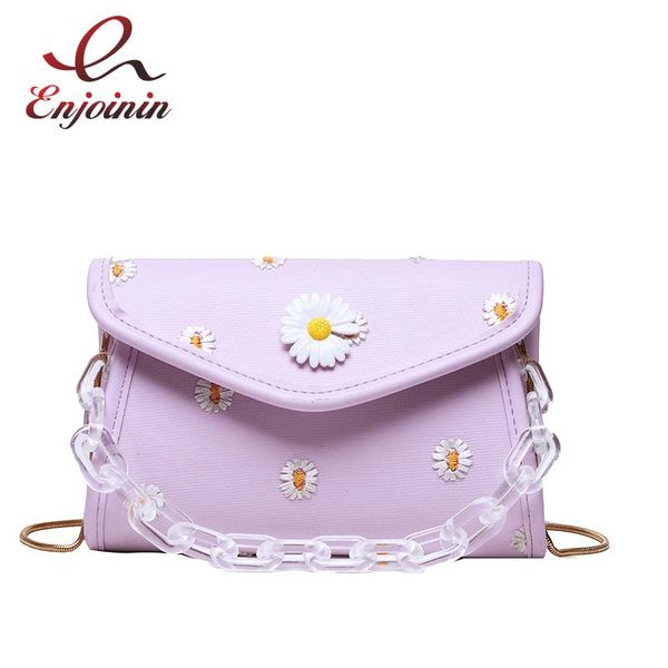 

popular small daisy pu leather messenger bag women 2020 fashion small purses brand designer ladies sshoulder bag luxury handbag