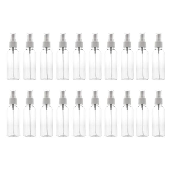 

20pcs 60ml portable travel transparent empty refillable spray bottle atomizer small mini empty spray refillable bottle