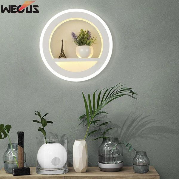 

wall lamp led bedroom light nordic lamps living room bedside for home bathroom fixture