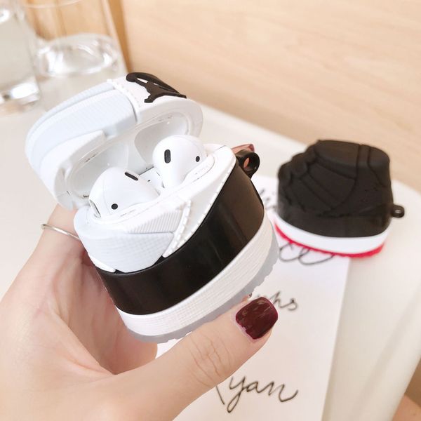 

airpods1/2 case suitable for airpods pro case silicone protective shell designer wireless bluetooth headset set tide-