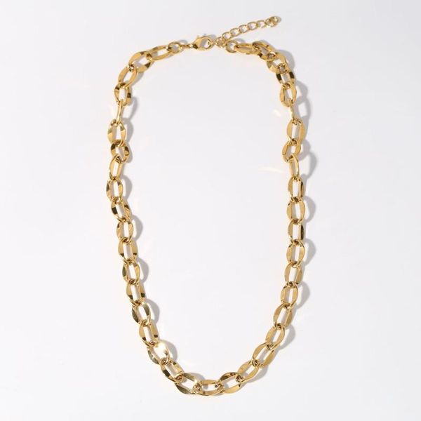 

chains fashion chain necklace punk style torque, Silver