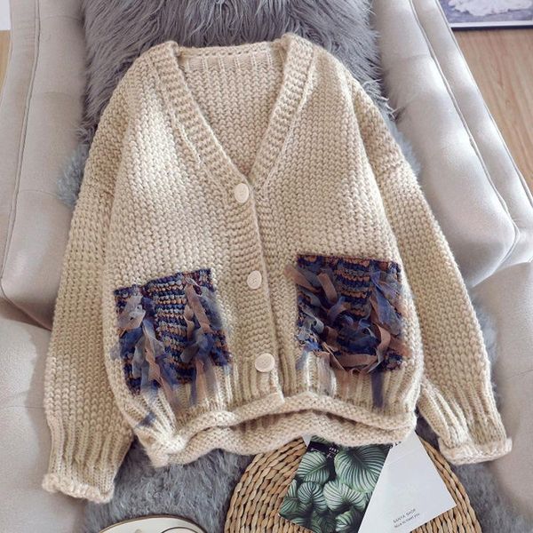

women 2020 spring autumn casual fashion knitted cardigans sweater female solid basic jumpers ladies long sleeve overcoats g50, White
