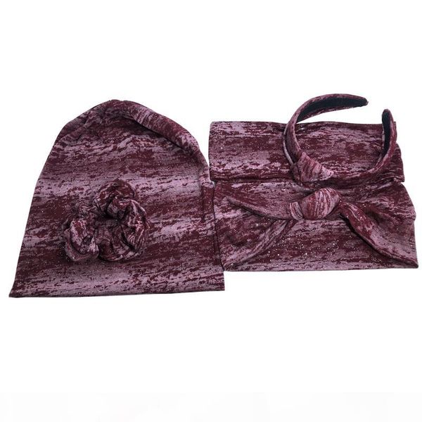 

2020081804 new hair accessories for women color red beanie girl headband wholesale