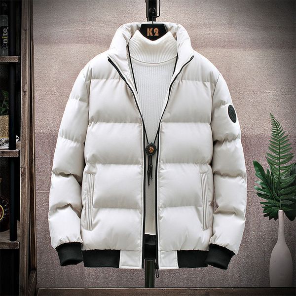 

2021 new autumn winter fashions red youth couture cotton-quilted man's jacket in fashion with cargo hoodie df29, Black