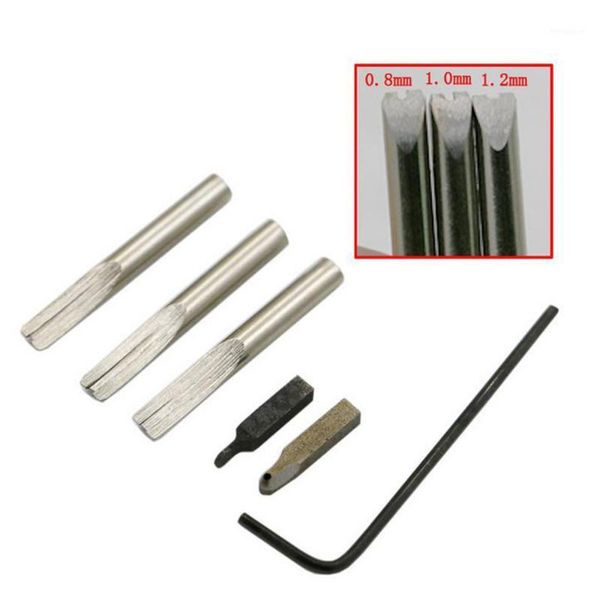 

5 in1 diy sewing tools adjustable leather edge stitching groover leathercraft creaser diy apparel sewing accessories1, Black