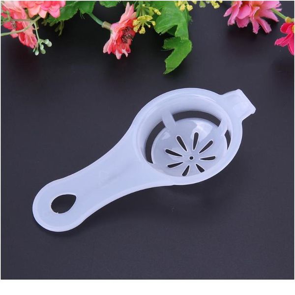 

household plastic white egg yolk seperator separator kitchen cooking gadget sieve tool white egg s bbyaaa