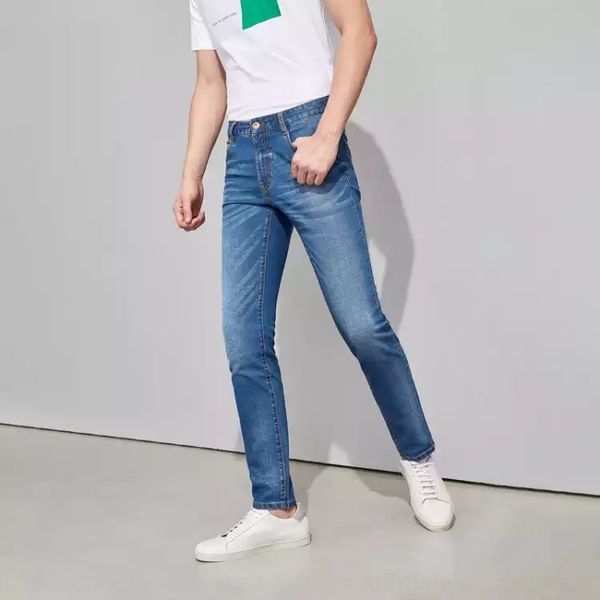 

v2zhn summer thin jeans slim business jeans men's trousers 1r021 men's and trousers and rucwq, Blue