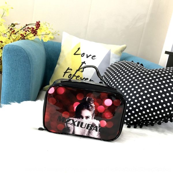

07iva r storage capacity travel portable celebrity cosmetic waterproof simple cosmetic storage bag internet large portable wash bag rvftv wo