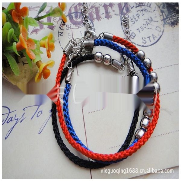

fypih caicai a diy chain diy rope trinket name braceletaccessories braceletaccessories material four bead bracelet cat bundle of 100 6yxac, Golden;silver