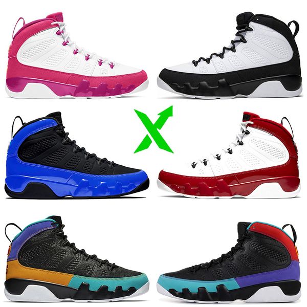 

sale 2021 9s new jumpman 9 space jam gym red men basketball shoes racer blue fashion trainers