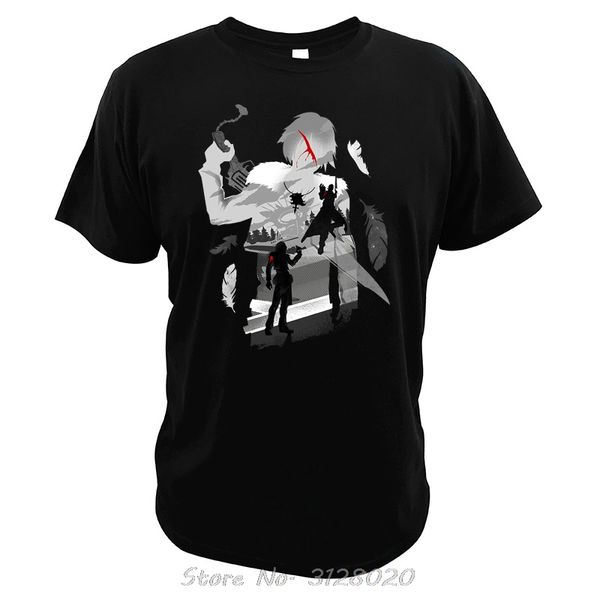 

sport gunblade rivals t shirt final fantasy gift for game lover rinoa fashion cool cloud strife t-shirt men cotton tees
