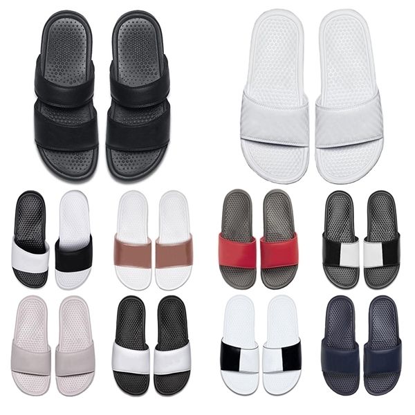 

2020 summer autumn women men casual fashion slides black red mixed colors mens slip-on lazy shoes indoor outdoor beach sandals moccasins