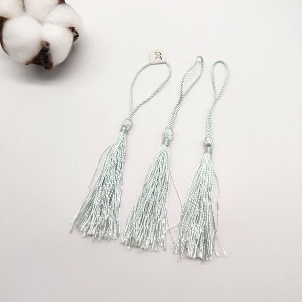 

100 шт. упаковка шелкового кисточка бахрома кисти для шитья аксессуары кисточки для бахрома tassel подвеска для шторы ювелирные изделия diy