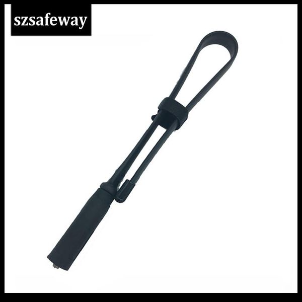 

ar-152 cs tactical antenna foldable sma-female vhf uhf 144/430mhz for baofeng uv-82 uv-5r uv5r bf-888s ar-f8 walkie talkie