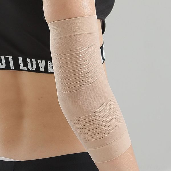 

420d sock thin sleeve harness arm plastic thin leg garter elastic arm pressure sleeve w1eah, Black