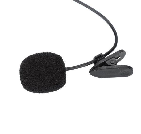 

2020 newly mini lavalier mic 3.5mm jack tie clip microphones smart phone recording pc clip-on lapel for spea qylxoo infant2005