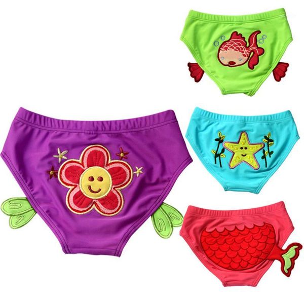 

cartoon toddler baby swimming trunks fish pattern kids girls swimwear baby boys swim trunks summer beach shorts swim infantil1