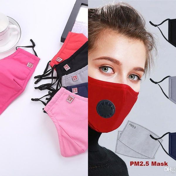 

factorylebzreusable breath valve pm2.5 anti dust haze cotton mouth masks with activated carbon filter r 3h80