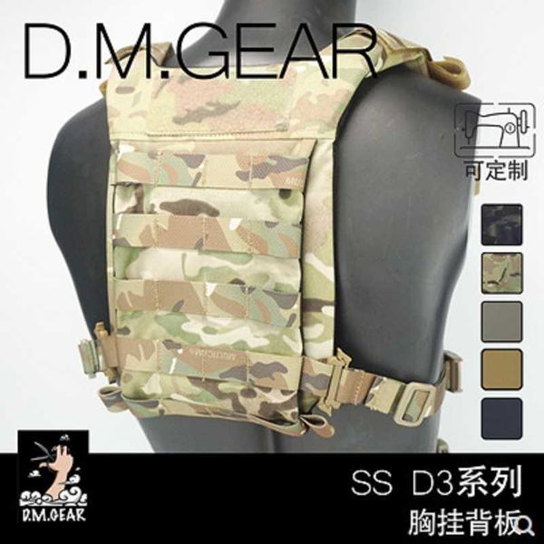 

waist support dmgear hairy equipment ss d3 series chest hanging back plate1, Black;gray