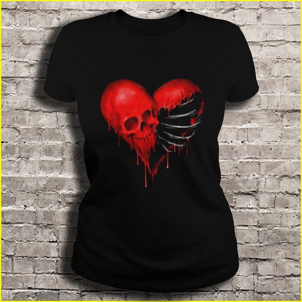 

men t shirt ribcage heart skull women t-shirt sport hooded sweatshirt hoodie