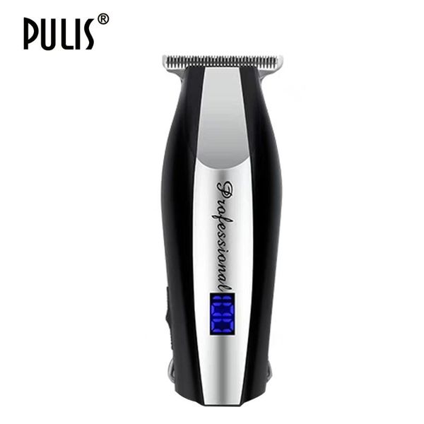 

hair clippers pulis clipper professional 100-240v rechageable electric trimmer with digital display shaver machine barber tool razor