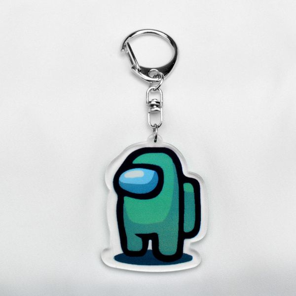 

among us keychains new games among us astronaut spaceman acrylic keychain for womens men trinket jewelry key holder