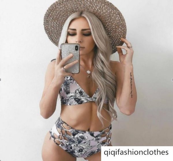 

with high waist and belly covered split bikini, White;black