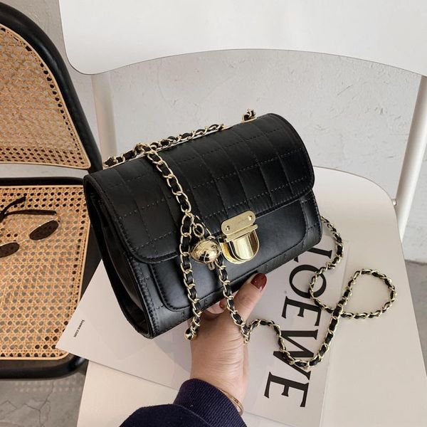 

shoulder bags fashion chain bag luxury handbags women designer tote pu small crossbody bolsa mujer schoudertas dames