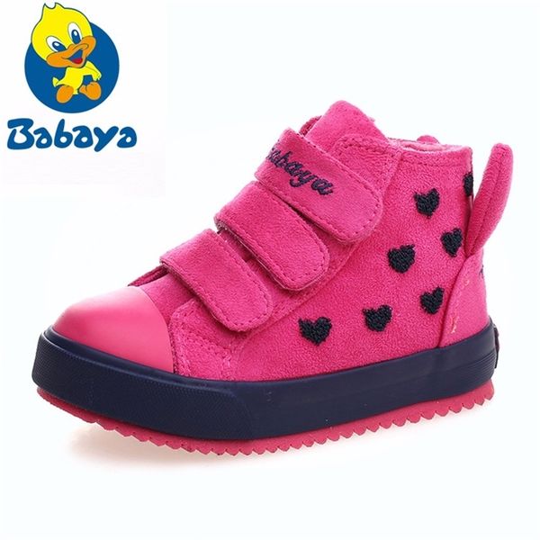 

winter rubber girls boots kid toddler snow boats warm children shoes girl flock leather plush platform flat sneaker botte enfant y200104, Black;grey