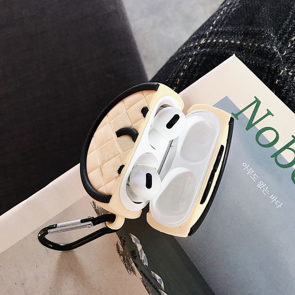 

designer airpods case suitable for airpods pro case silicone protective shell fragrant grandma wireless bluetooth headset set-