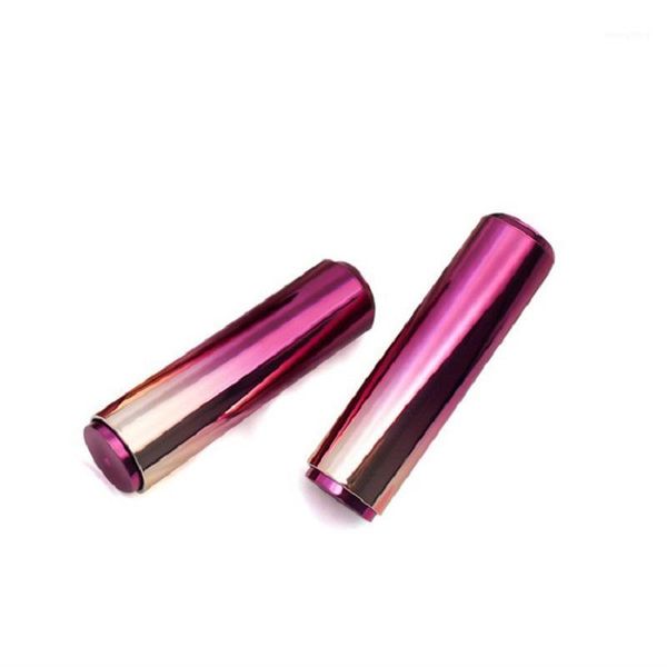 

new spot smokey gradient purple press the bouncing tube lipgloss plastic lip stick makeup packaging container 20pcs/lot1