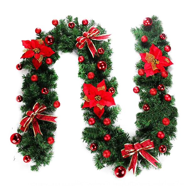 

рождественский кулон шифрованной декоративные ротанг 2.7м 220 головы пвх двери висит тростниковый mall отель украшения кулон пакет gc218