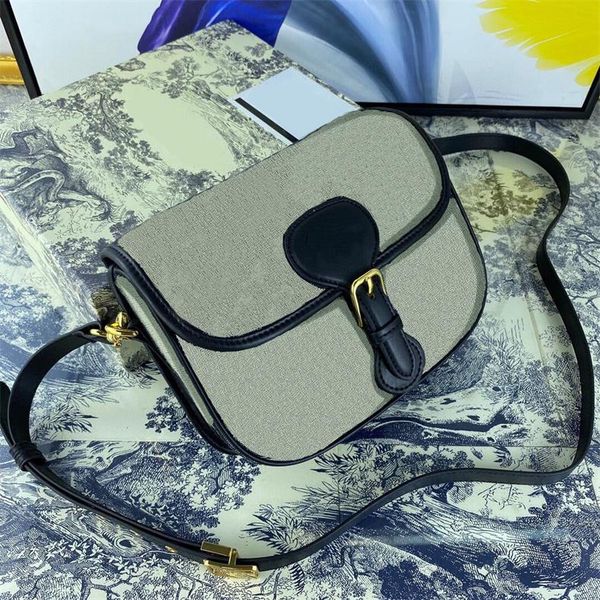

2021 new ladies flap bag high-quality leather all-match printed diagonal shoulder bag fashion trend ladies messenger bag